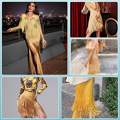 2M Polyester Tassel Ribbon&nbsp;OCOR-FG0002-36C