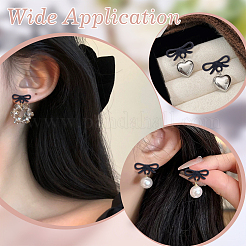42Pcs Alloy Bowknot Stud Earring Findings&nbsp;EJEW-ME0001-27A