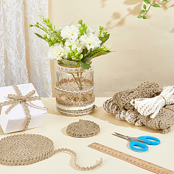  60M 6 Styles Jute Tassel Ribbon&nbsp;OCOR-PH0006-16