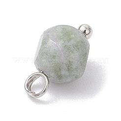 Natural Colorful Tourmaline Dice Charms&nbsp;PALLOY-JF04322-01