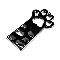 Alloy Open Back Bezel Pendants&nbsp;PALLOY-M184-01B-RS