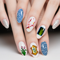 Stainless Steel DIY Nail Art Templates&nbsp;MRMJ-WH0092-226