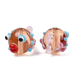 Handmade Bumpy Lampwork Beads&nbsp;LA-CBAB541-01A