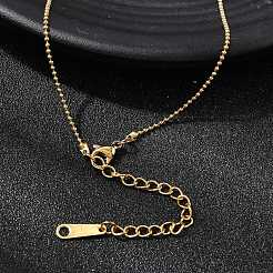 304 Stainless Steel Pave Clear Glass Rhinestone Shell Shape Pendant Ball Chain Necklaces for Women&nbsp;NJEW-K255-53G