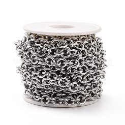 Tarnish Resistant 304 Stainless Steel Rolo Chains&nbsp;CHS-H013-07P
