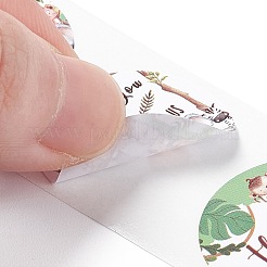8 Patterns Paper Thank You Gift Sticker Rolls&nbsp;STIC-E001-20