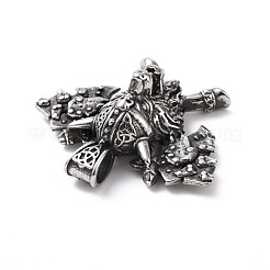 304 Stainless Steel Pendants&nbsp;STAS-J039-01AS