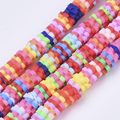 Handmade Polymer Clay Beads Strands&nbsp;CLAY-R086-01