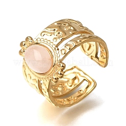 304 Stainless Steel Cuff Open Rings&nbsp;RJEW-F213-02G-12