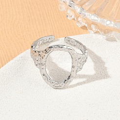 304 Stainless Steel Cuff Open Rings&nbsp;SA-CBA8AFD-01P