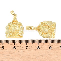 Brass Pendants&nbsp;KK-F931-16G