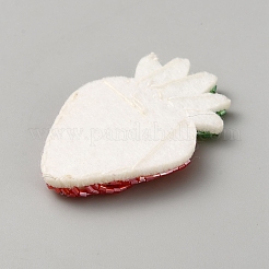 Felt & Glass Embroider Thread Iron on/Sew On Patches&nbsp;PATC-WH0023-76A