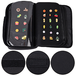 Large Capacity Oxford Cloth Enamel Pin Storage Zipper Bags&nbsp;ABAG-WH0040-33