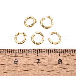 304 Stainless Steel Open Jump Rings&nbsp;STAS-Q113-6x1.0mm-G-01