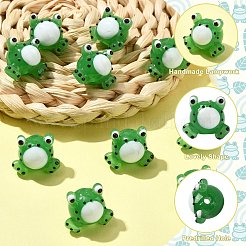 10Pcs Handmade Lampwork Beads&nbsp;LAMP-CJ0002-39