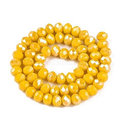 Electroplate Glass Beads Strands&nbsp;EGLA-A044-P8mm-A29