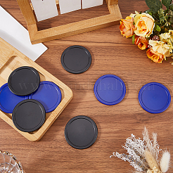 8Pcs 2 Colors Plastic Air Hockey Pucks&nbsp;AJEW-CN0006-59A