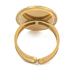 304 Stainless Steel Ring Components&nbsp;RJEW-U014-17G