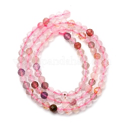 Natural Super Seven Quartz Beads Strands&nbsp;G-A276-C06-4mm