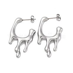 304 Stainless Steel Stud Earrings&nbsp;EJEW-B108-16P