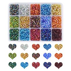 345~375G 15 Styles 6/0 Glass Seed Beads&nbsp;SEED-SZ0001-08