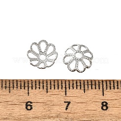 Rack Plating Brass Bead Caps&nbsp;KK-F090-21P-02