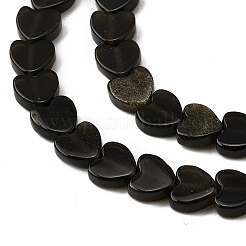 Heart Natural & Synthetic Mixed Gemstone Bead Strands&nbsp;G-L420-25-6mm-M