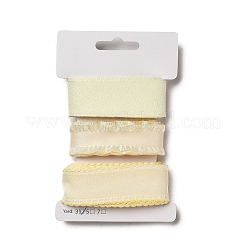 9 Yards 3 Styles Polyester Ribbon&nbsp;SRIB-A014-M04