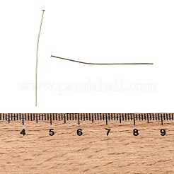 Brass Head Pins&nbsp;KK-CBA1A60-11C-G