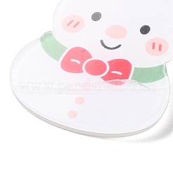 Christmas Theme Acrylic Badges&nbsp;JEWB-B010-02