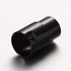 304 Stainless Steel Locking Tube Magnetic Clasps&nbsp;STAS-G140-79-6mm
