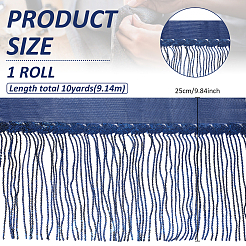 Sequin Tassel Trimming&nbsp;DIY-WH0430-536E