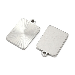 304 Stainless Steel Pendants&nbsp;STAS-C167-08E-P