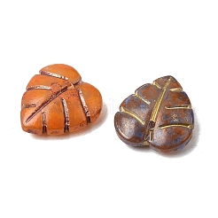 Painted Glass Beads Strands&nbsp;GLAA-Z021-07B
