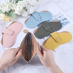 1Pc PU Leather Glasses Case&nbsp;AJEW-CN0002-38C