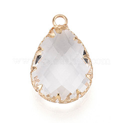 Transparent Glass Pendants&nbsp;KK-N283-02J-G