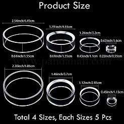 20Pcs 4 Styles Plastic Sport Ball Display Pedestals&nbsp;ODIS-GF0001-17A