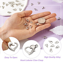 Alloy Lobster Claw Clasps&nbsp;FIND-TAG0001-03P