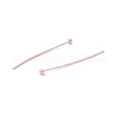 Brass Ball Head Pins&nbsp;KK-WH0058-02C-RG