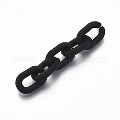 Spray Painted CCB Plastic Linking Rings&nbsp;CCB-R104-12A-01