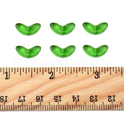 200Pcs Spray Painted Transparent Glass Beads&nbsp;GLAA-FS0002-54B
