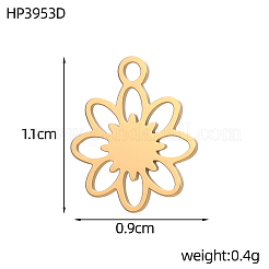 304 Stainless Steel Charms&nbsp;SA-OY002-88G