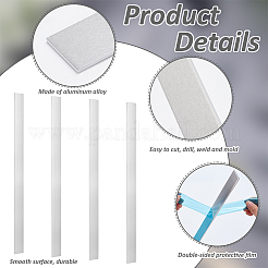 Anodized Aluminum Alloy Blank Sheets&nbsp;DIY-WH0888-186C