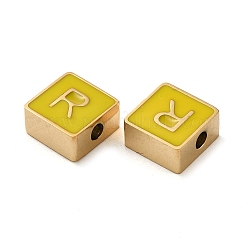 304 Stainless Steel Enamel Beads&nbsp;STAS-L022-293G-R