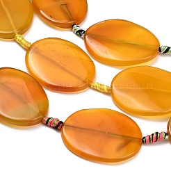 Natural Yellow Agate Beads Strands&nbsp;G-A321-H04-01
