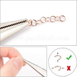 1000Pcs 304 Stainless Steel Open Jump Rings&nbsp;STAS-UN0029-59