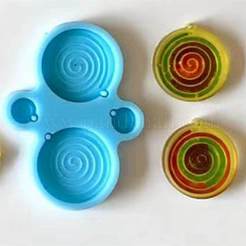 DIY Earring Silicone Molds&nbsp;DIY-TAC0012-57
