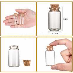 Glass Jar Glass Bottles&nbsp;X-AJEW-H004-4
