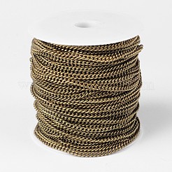 Iron Cuban Link Chains&nbsp;CH-R013-4.5x3mm-AB-NF