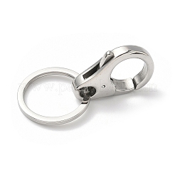 304 Stainless Steel Keychain Rings&nbsp;STAS-H238-01P